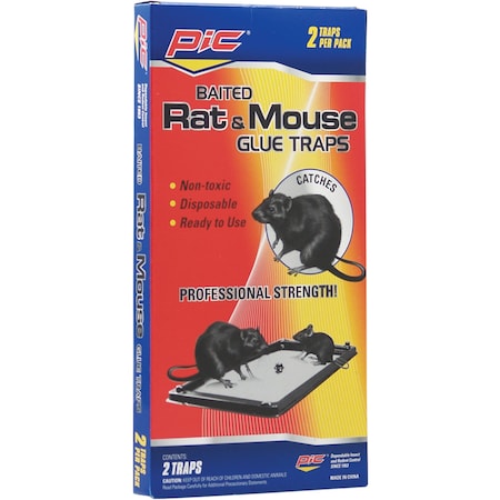 Pic Rat and Mouse Glue Trays, Pack/2 GT-2